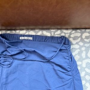 Abercombie & fitch Blue midi skirt